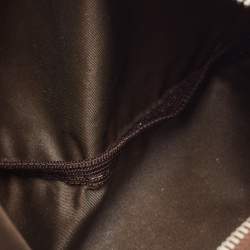 Dolce & Gabbana Brown Nylon Zip Slim Pouch