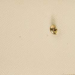 Dolce & Gabbana Beige Leather Dauphine Flap Continental Wallet