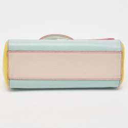 Dolce & Gabbana Multicolor Leather Small Miss Sicily Top Handle Bag