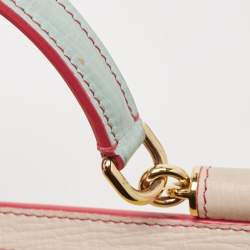Dolce & Gabbana Multicolor Leather Small Miss Sicily Top Handle Bag