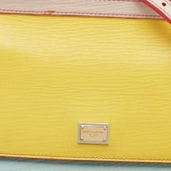 Dolce & Gabbana Multicolor Leather Small Miss Sicily Top Handle Bag