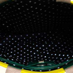 مملوكة مسبقًا Dolce & Gabbana Yellow Canvas and Leather Maria Shopper Tote 