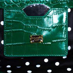 مملوكة مسبقًا Dolce & Gabbana Yellow Canvas and Leather Maria Shopper Tote 