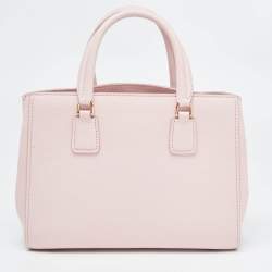 Pre Owned Dolce & Gabbana Pink Grained Leather Tote