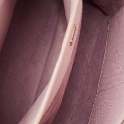 Pre Owned Dolce & Gabbana Pink Grained Leather Tote