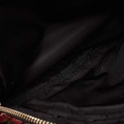Dolce & Gabbana Multicolor Floral Nylon and Leather Backpack