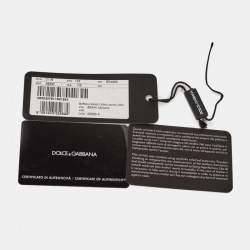 مملوكة مسبقًا حقيبة دولتشي أند غابانا "ميس سيسيلي" متوسطة جلد سحلية الإغوانا برتقالي 