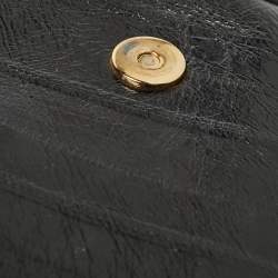 مملوكة مسبقًا Dolce & Gabbana Blue Eel Leather Large Miss Sicily Bag