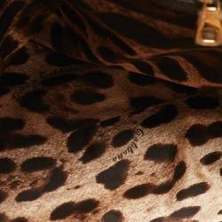 مملوكة مسبقًا Dolce & Gabbana Blue Eel Leather Large Miss Sicily Bag