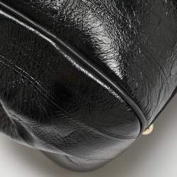 مملوكة مسبقًا Dolce & Gabbana Blue Eel Leather Large Miss Sicily Bag