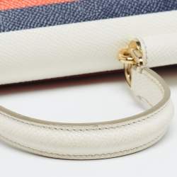 مملوكة مسبقًا Dolce & Gabbana Multicolor Leather Sicily Wallet on Chain