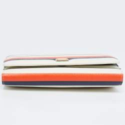 مملوكة مسبقًا Dolce & Gabbana Multicolor Leather Sicily Wallet on Chain