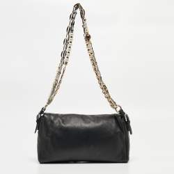 Pre Owned Dolce & Gabbana Black Leather Miss Duchessa Bag