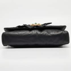 Pre Owned Dolce & Gabbana Black Leather Miss Duchessa Bag