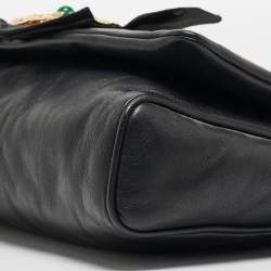 Pre Owned Dolce & Gabbana Black Leather Miss Duchessa Bag