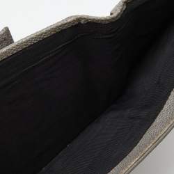 Dolce & Gabbana Grey Lizard Embossed Leather Trifold Wallet