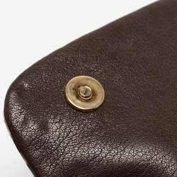 Pre Owned Dolce & Gabbana Multicolor Leather,Sequins and Python Large Miss Sicily Top Handle Bag