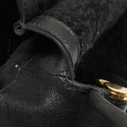 Pre Owned Dolce & Gabbana Multicolor Embroidered Crochet and Leather Large Miss Sicily Top Handle Bag