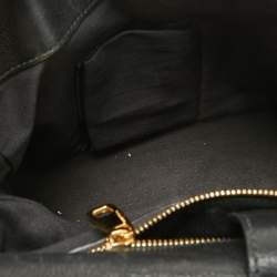 Pre Owned Dolce & Gabbana Multicolor Embroidered Crochet and Leather Large Miss Sicily Top Handle Bag