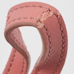 Pre Owned Dolce & Gabbana Multicolor Floral Print Fabric and Leather Tapestry Lock Top Handle Bag