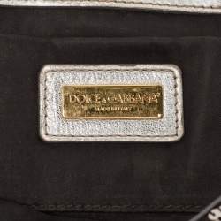 مملوكة مسبقًا Dolce & Gabbana Purple/Silver Sequins Miss Charles Clutch