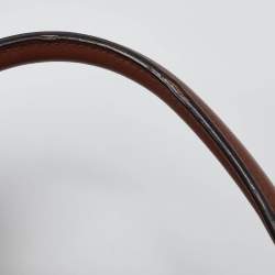 Pre Owned Dolce & Gabbana Brown Leather Miss Sicily Tote