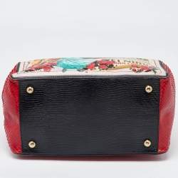 Dolce & Gabbana Multicolor Python,Alligator and Leather A Los Toros Tote