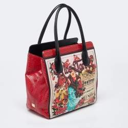 Dolce & Gabbana Multicolor Python,Alligator and Leather A Los Toros Tote