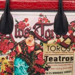 Dolce & Gabbana Multicolor Python,Alligator and Leather A Los Toros Tote