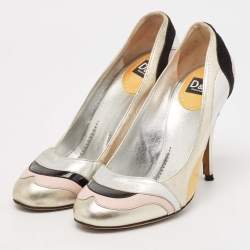 Dolce & Gabbana Multicolor Patent And Leather Pumps Size 37
