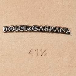 Dolce & Gabbana Black Lace Bellucci Crystal Embellished Pumps Size 41.5
