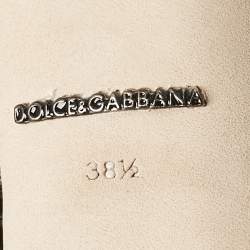 Dolce & Gabbana Black Lace Bellucci Pumps Size 38.5