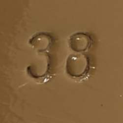 Pre Owned Dolce & Gabbana Green//Grey Leather and Patent Leather Ankle Strap Sandals Size 38