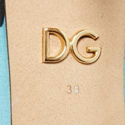 مملوكة مسبقًا Dolce & Gabbana Multicolor Stretch Fabric Comic Book Sock Boots Size 38