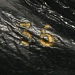 Pre Owned Dolce & Gabbana Navy Blue Velvet Ankle Strap Wedge Sandals Size 36