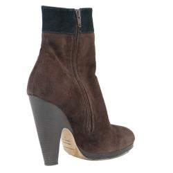 Dolce & Gabbana Brown Suede Ankle Boots Size 39