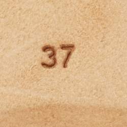 مملوكة مسبقًا صندل سلايد دولتشي أند غابانا مزخرف بكريستال جلد ودانتيل ذهبي ميتاليك مقاس 39