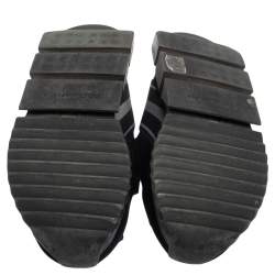 Pre Owned حذاء رياضي دولتشي أند غابانا سورينتو كوين قماش أسود/ مقاس 41