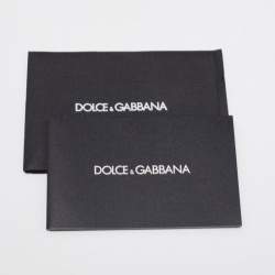 Pre Owned Dolce & Gabbana Brown Leopard Print Leather Flat Slides Size 37