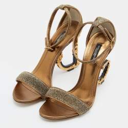 Dolce and store gabbana lurex sandals