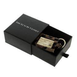 Pre Owned Dolce & Gabbana Leopard Print Logo Plaque Key Ring