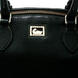 مملوكة مسبقًا حقيبة ساتشل دوني اند بورك جلد سوداء