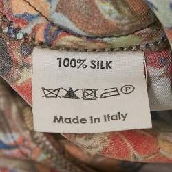 Dries van Noten Multicolor Silk Long Dress M