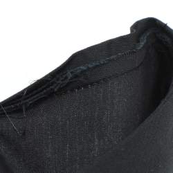 Pre Owned Dries van Noten Black Cotton Crew Neck T-Shirt M