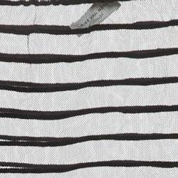 Pre Owned تنورة دريز فان نوتن تول شفاف مخطط سوداوي بقلم رصاص صغيرة