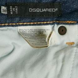 Dsquared2 Blue Washed Denim Ddc Pintura Jeans S Waist 28"