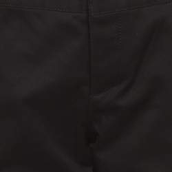 Pre Owned Dsquared2 Black Gabardine Londean Slim Fit Trousers M