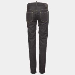 Pre Owned Dsquared2 Blue Denim Skinny Jeans L/Waist 34"