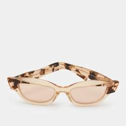 مملوكة مسبقًا Dsquared2 Rose Gold/Tortoise AVA DQ 0335 Cat-Eye Sunglasses