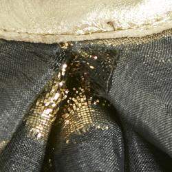 Pre Owned Dsquared2 Black Lurex Blend Jacquard Long Coat M